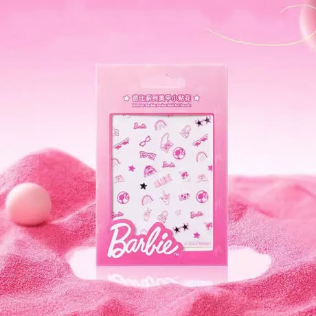 MINISO × Barbie　バービー　ネイルシール　日本未入荷