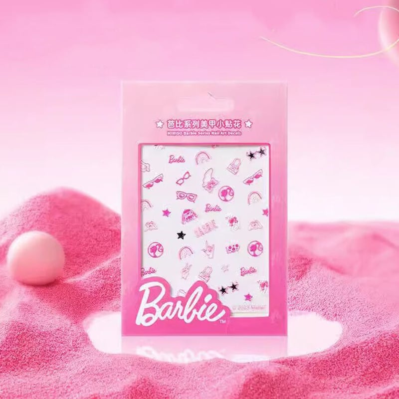 ネイルシール☆Barbieバービー☆ MINISO × Barbie バービー ネイルシール 日本未入荷 | aboo