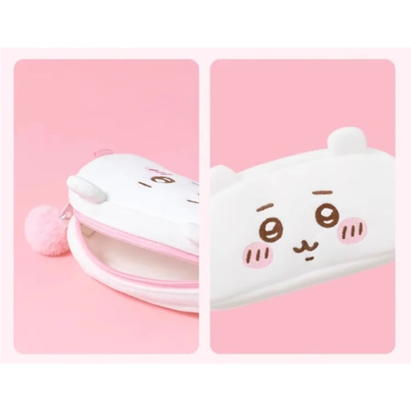 ちいかわ × MINISO ペンケース 筆箱 うさぎ ハチワレ 海外限定 日本未 