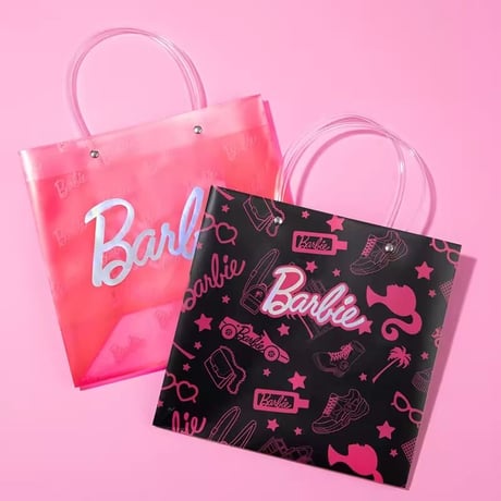 Barbie バービー　ギフトバッグ　PP袋　ショッパー　透明バッグ　日本未入荷　希少　輸入品