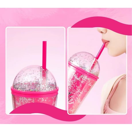 Barbie バービー　ストローカップ　タンブラー　日本未入荷　希少　輸入品