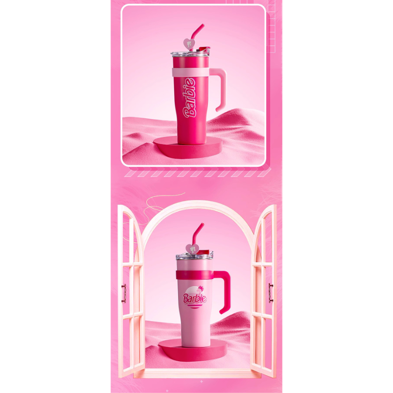 Barbie バービー 大容量ストロー付きタンブラー 日本未発売品 | aboo