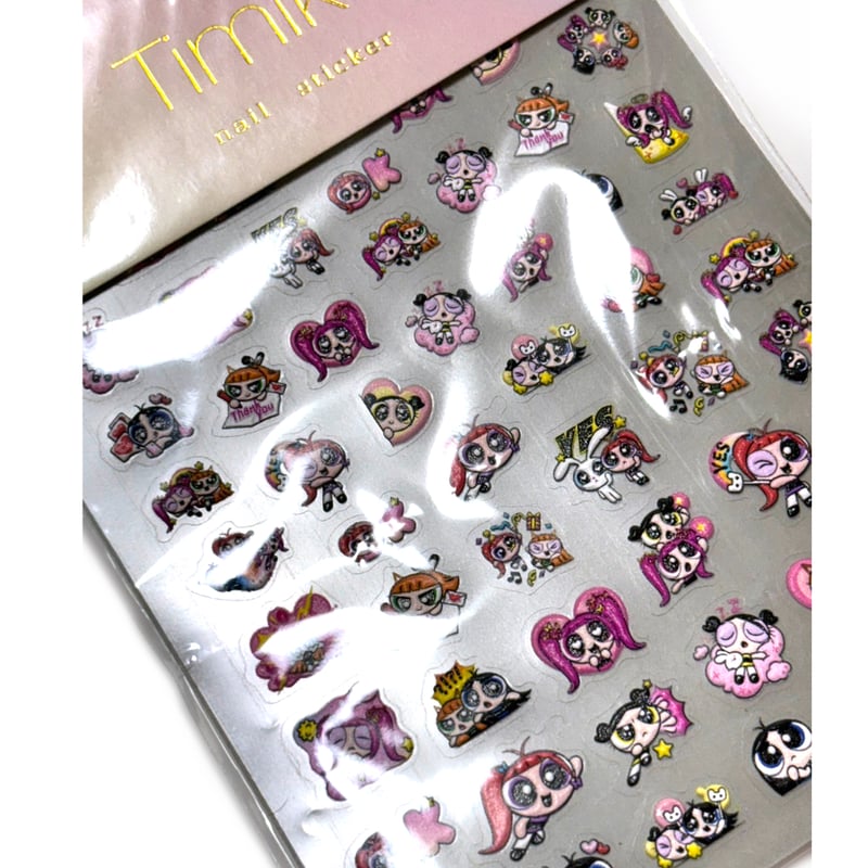 パワパフ☆KO8011 Newjeans 3Dネイル 5Dネイルシール | aboo