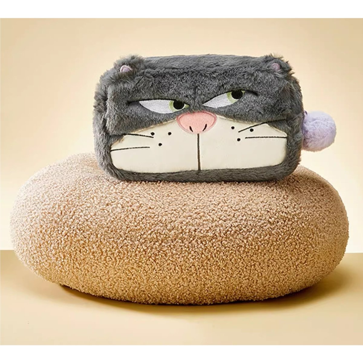 ❤︎新作の試作品♡ねこmimiポーチ♡ルミちゃん②♡持ち手