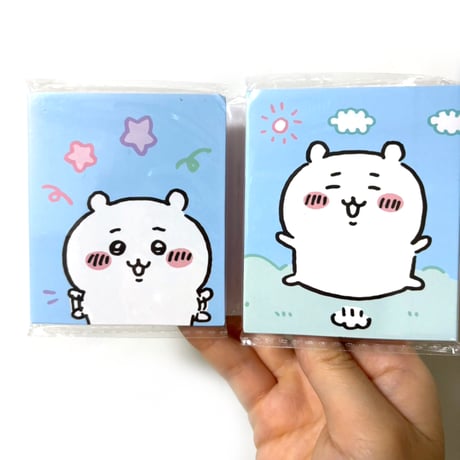 ちいかわ × MINISO　パタパタメモ　うさぎ　ハチワレ　海外限定　日本未発売