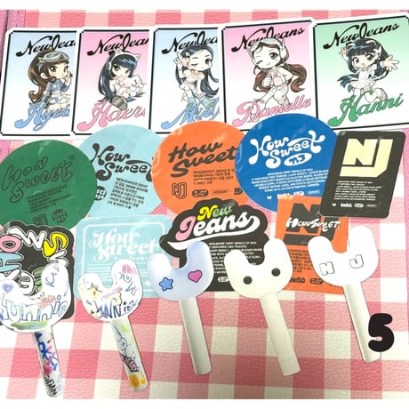 ★11枚～42枚　NewJeans　NJ　防水シール