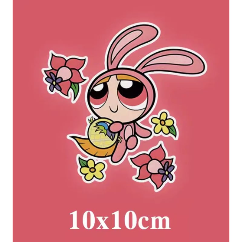 転写シール パワパフ ブロッサム バブルス バターカップ 防水
