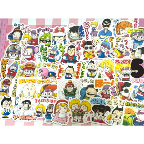 ★18枚～40枚　アラレちゃん　防水シール