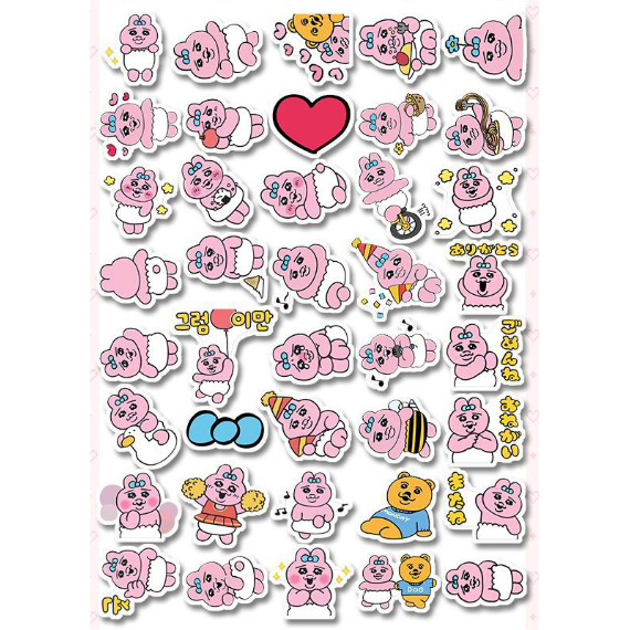【とんでもなくレア】おぱんちゅうさぎ♡ステッカー類セット おぱんちゅうさぎ ステッカーセット - メルカリ