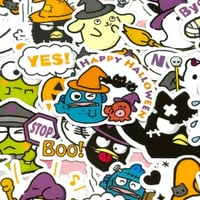 40枚　ハロウィン　サンリオキャラクターズ　防水シール