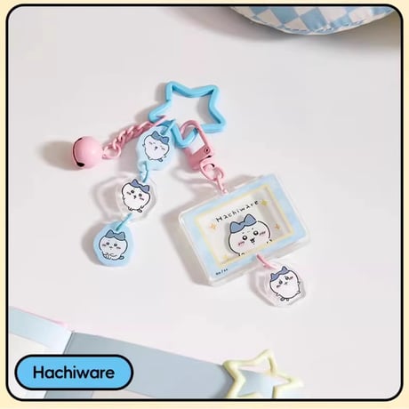 ちいかわ × MINISO　アクリルキーホルダー　ハチワレ　うさぎ　海外限定　日本未発売