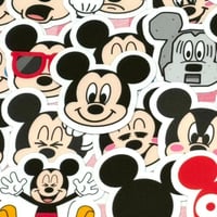 40枚　ミッキー　ディズニー　防水シール
