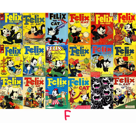 １８枚　フィリックスE,F,G,H　防水ステッカー　シール
