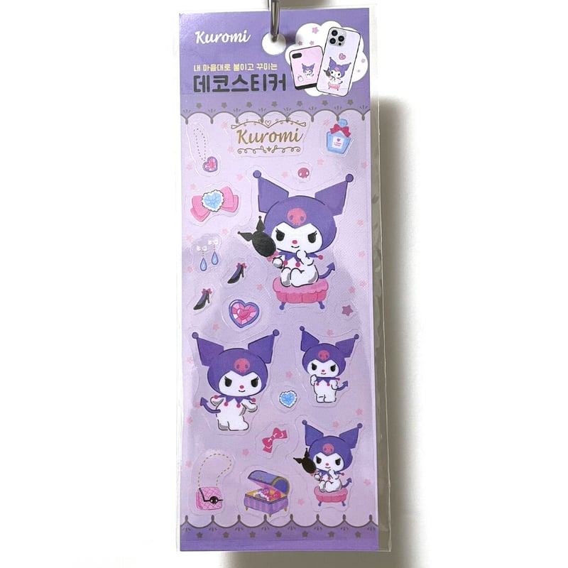 5枚セット サンリオデコステッカー シール プリン キキララ