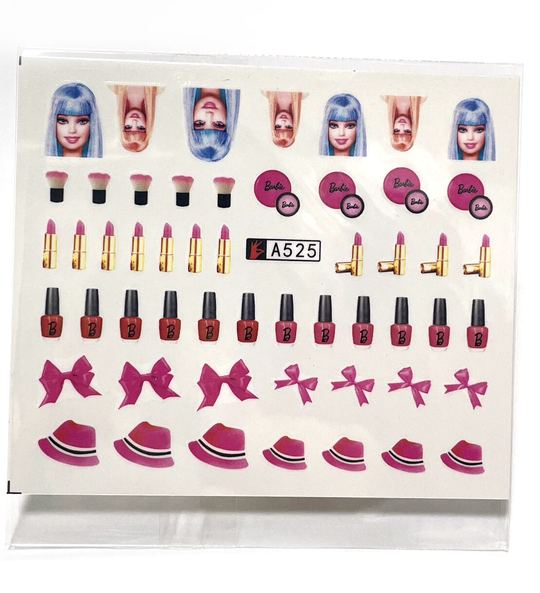 Barbie☆A525 バービー ネイルシール ウォーターネイルシール | aboo