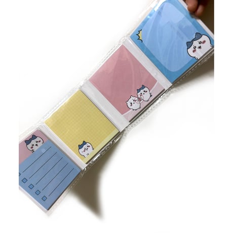 ちいかわ × MINISO　パタパタメモ　うさぎ　ハチワレ　海外限定　日本未発売