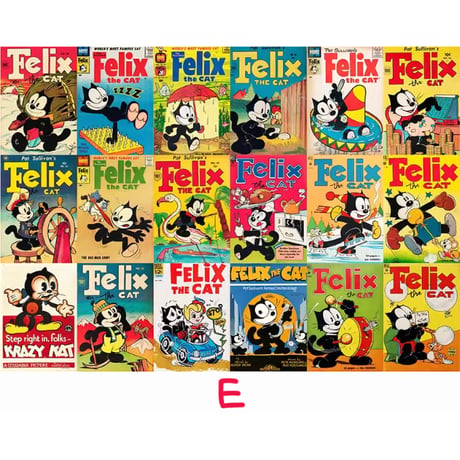 １８枚　フィリックスE,F,G,H　防水ステッカー　シール