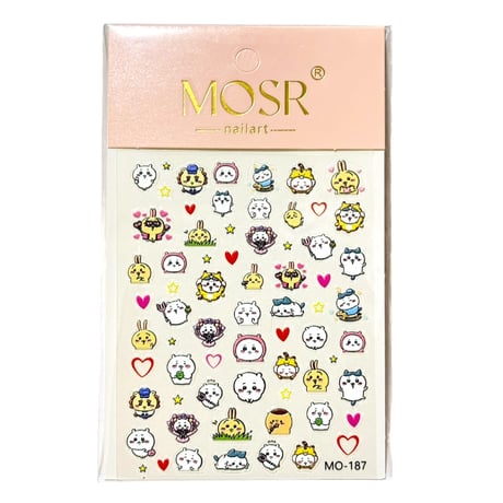 ちいかわ★MO187　５Dネイルシール　ネイルステッカー