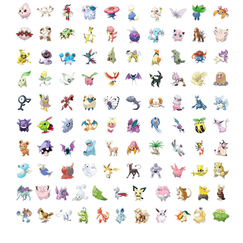 200枚 ポケモンD 防水ステッカー シール | aboo 200枚 ポケモンD 防水ステッカー シール | aboo