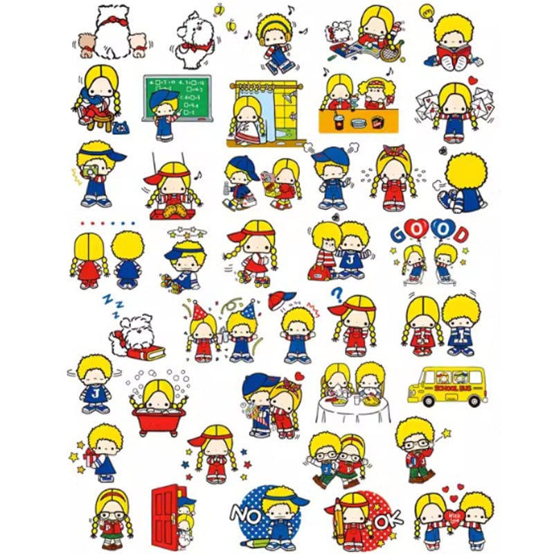 サンリオ原色図鑑 パティ＆ジミー パティ ストラップ サンリオ