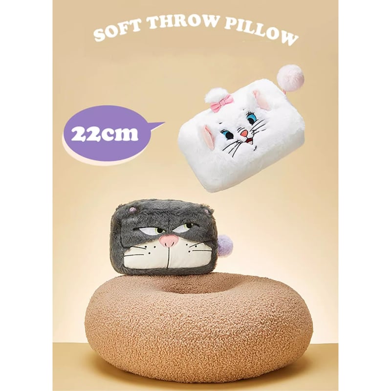 MINISO × Disney ルシファー マリーちゃん ディズニー ポンポン