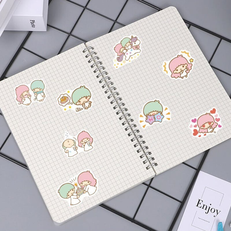 100枚 キキララF サンリオ 防水ステッカー シール | aboo