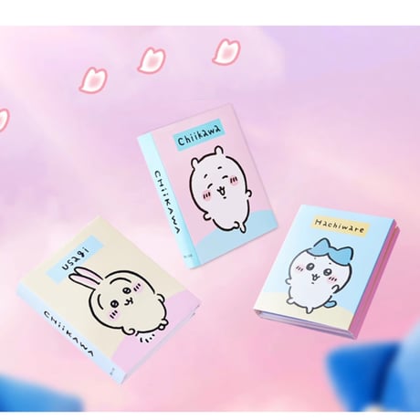 ちいかわ × MINISO　パタパタメモ　うさぎ　ハチワレ　海外限定　日本未発売