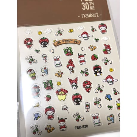 サンリオキャラクターズ★FEB528　５Dネイルシール