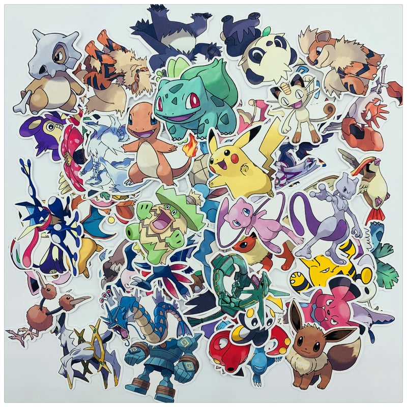 67枚 ポケモンM ステッカー シール | aboo