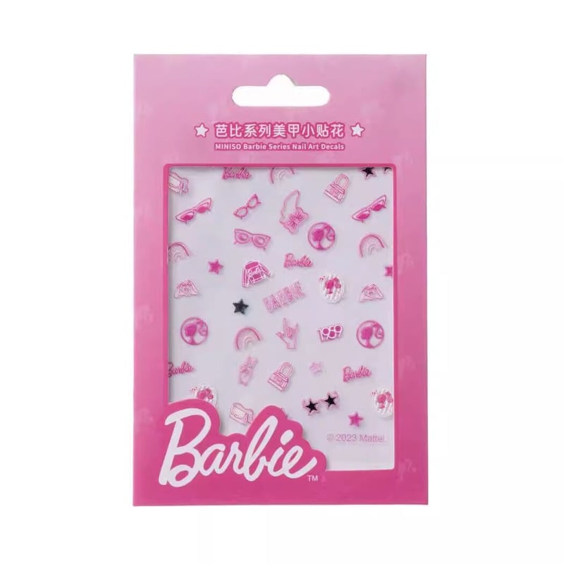 MINISO × Barbie バービー ネイルシール 日本未入荷 | aboo