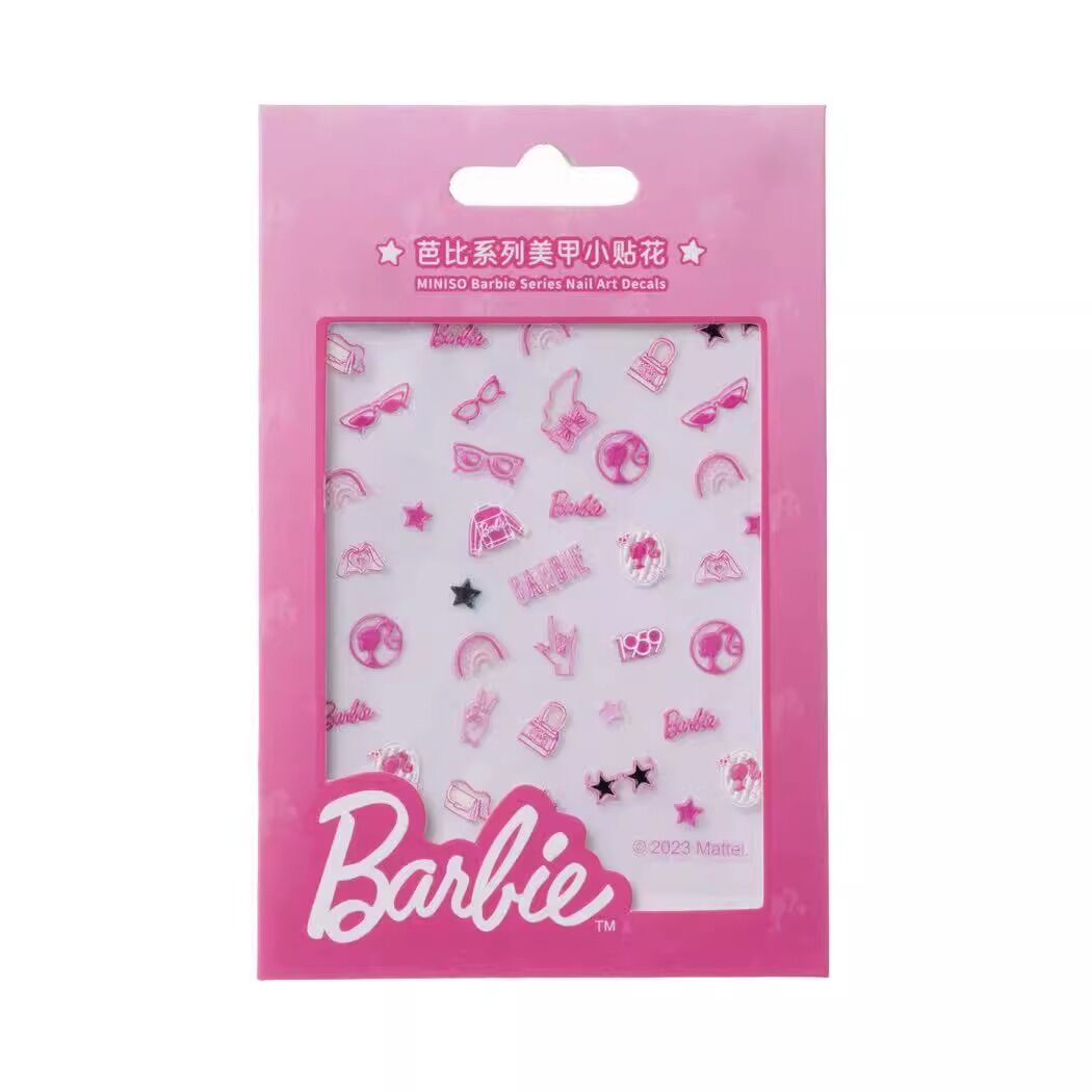 MINISO × Barbie バービー ネイルシール 日本未入荷 | aboo