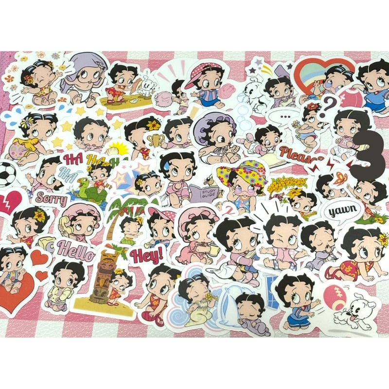 ☆24枚～40枚 ベティちゃん ベビーベティ ベティ・ブープ 防水