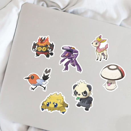 ６０枚　ポケモンN　防水ステッカー　シール