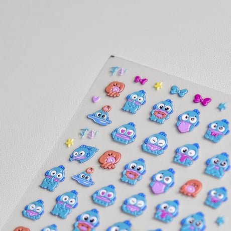 ハンギョドン★to3000　サンリオ　５Dネイルシール