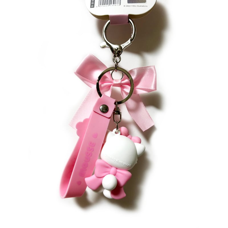 mikko ムース マスコット キーホルダー ミッコ mikko ミッコ キーホルダー ムース ラテ スフレ キャミー 日本未