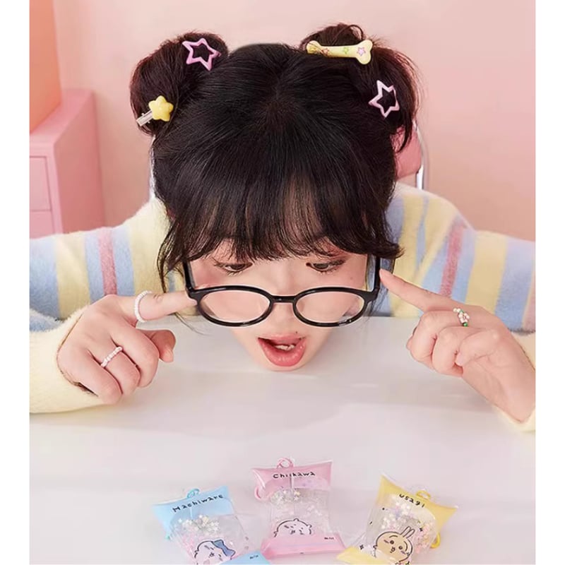 ちいかわ × MINISO シャカシャカキーホルダー ちいかわ 海外限定 日本