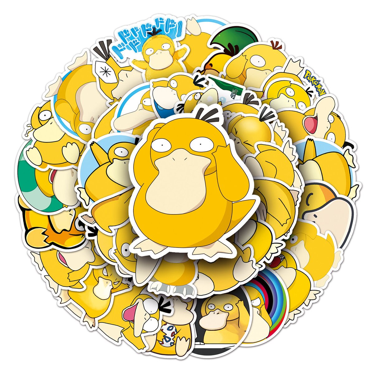 PSA10 コダック ポケモンクエストステッカー 新品 コダック ステッカー50枚 コダック ポケモン防水シール