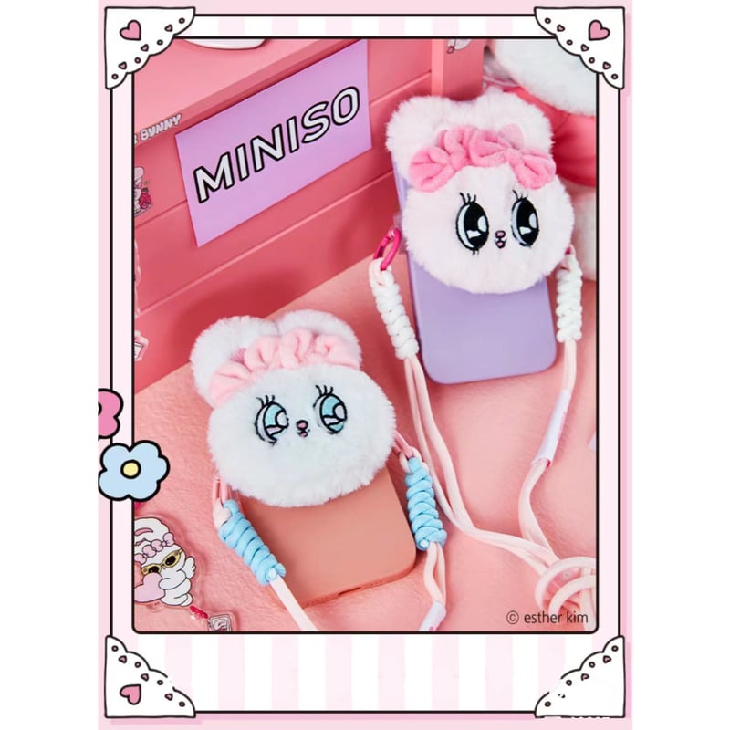 エスターバニー × MINISO クリップ式 スマホショルダー 日本未発売 | aboo