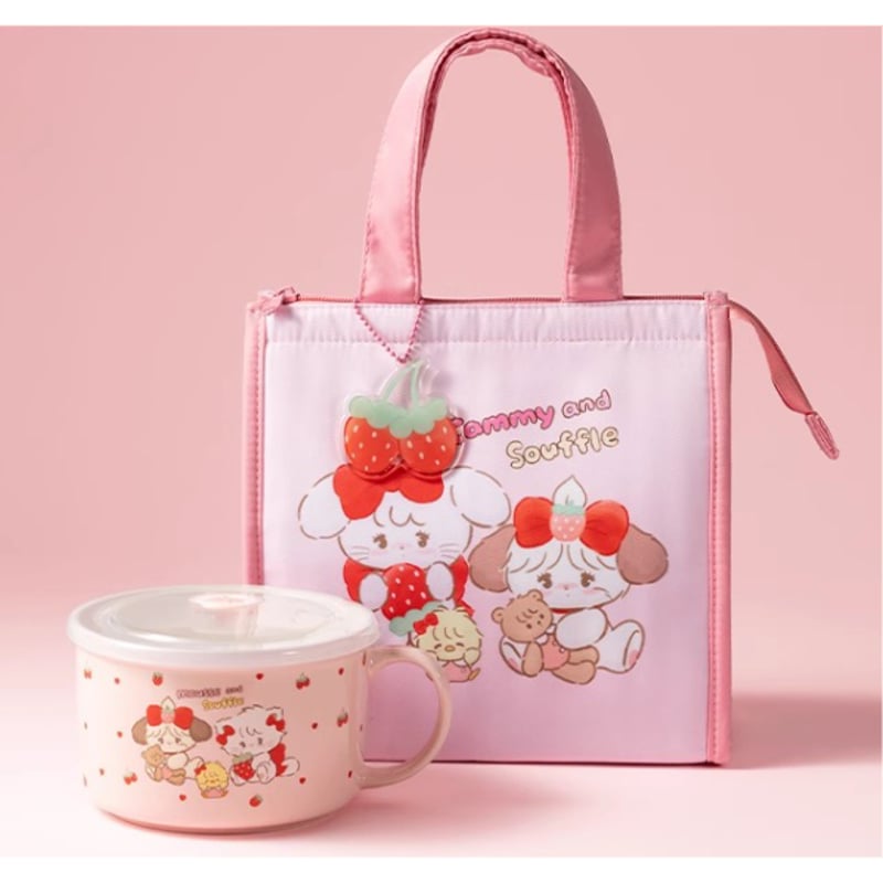 mikko × MINISO ミッコ 保温バッグ お弁当バッグ 断熱バッグ 日本未