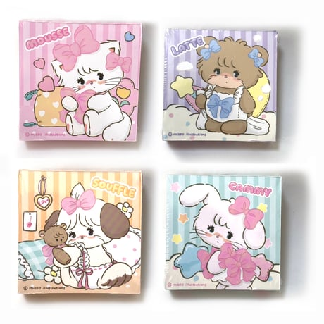 mikko × MINISO　ミッコ　ブロックメモ　250枚　海外限定　日本未入荷