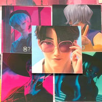 24枚　 KPOPガールズ デーモン・ハンターズ２　サジャボーイズ　防水シール