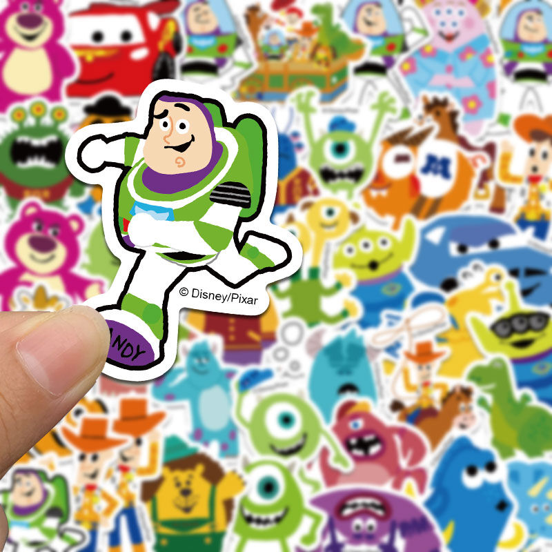 50枚 ピクサー 防水ステッカー シール | aboo