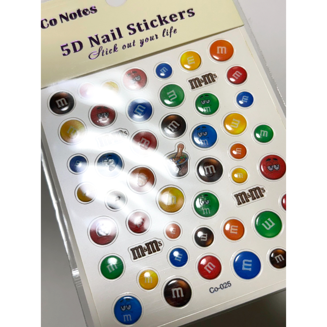 m&m's ネイルデコパーツ5個セット【⑮】 m&m's ネイルデコパーツ5個セット【⑮】 m&m&m's - m&m's ネイル