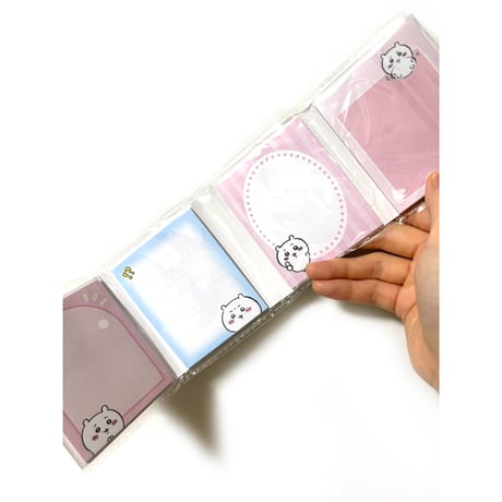 ちいかわ × MINISO　パタパタメモ　うさぎ　ハチワレ　海外限定　日本未発売