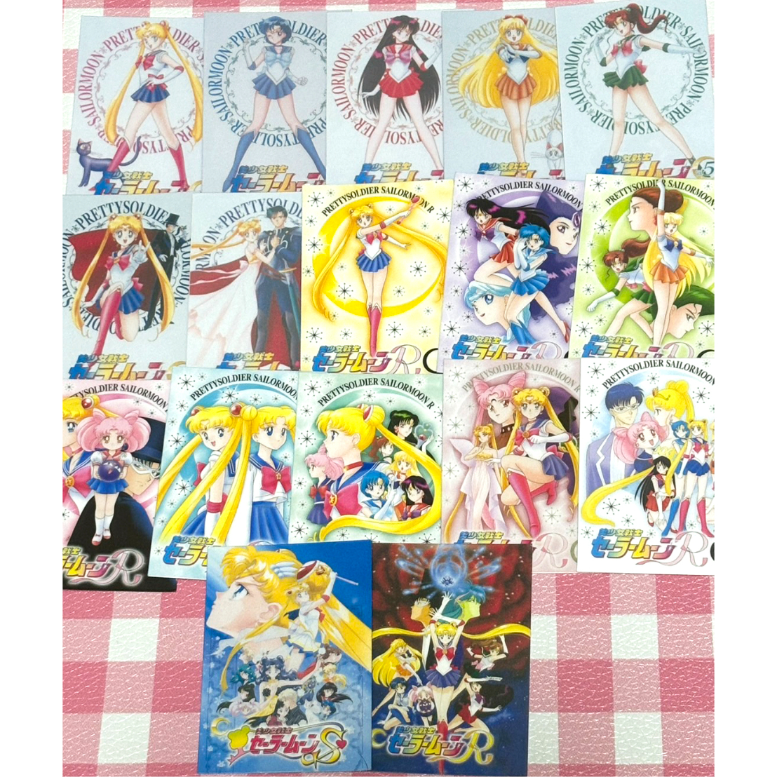17枚 セーラームーン1 ステッカー シール | aboo