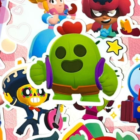 26枚　ブロスタ　Brawl Stars　防水シール