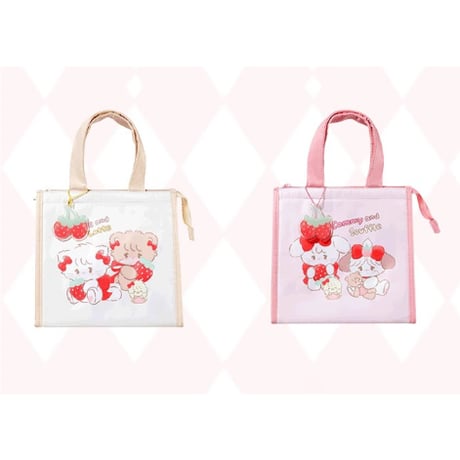 mikko × MINISO ミッコ　保温バッグ　お弁当バッグ　断熱バッグ　日本未発売品