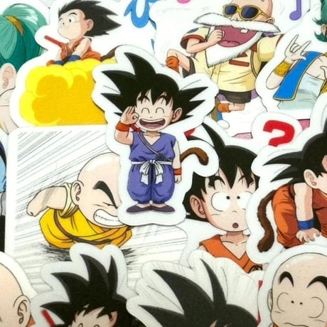 ★40枚　ドラゴンボール　DB　防水シール