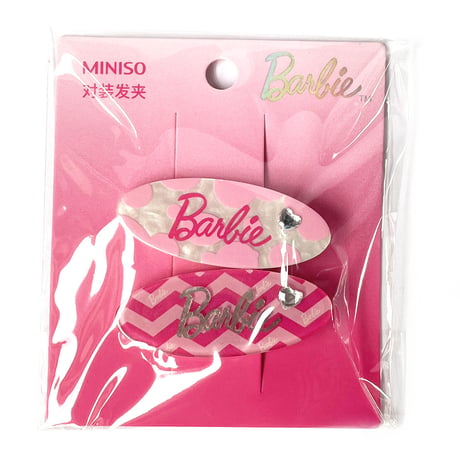 Barbie バービー　ヘアピン２個入　楕円　日本未入荷　希少　輸入品
