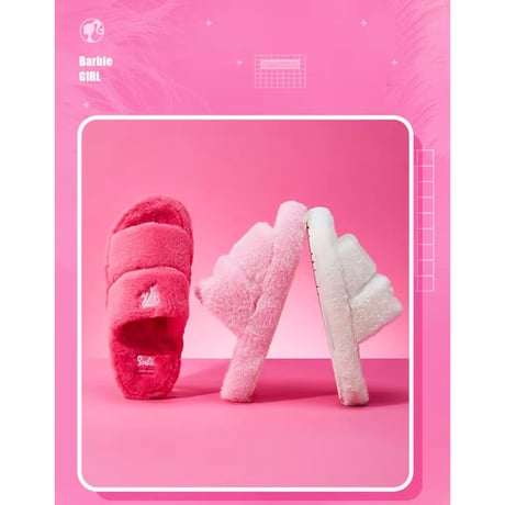 Barbie バービー　スリッパ　25.5cm　26.5cm　日本未入荷　輸入品